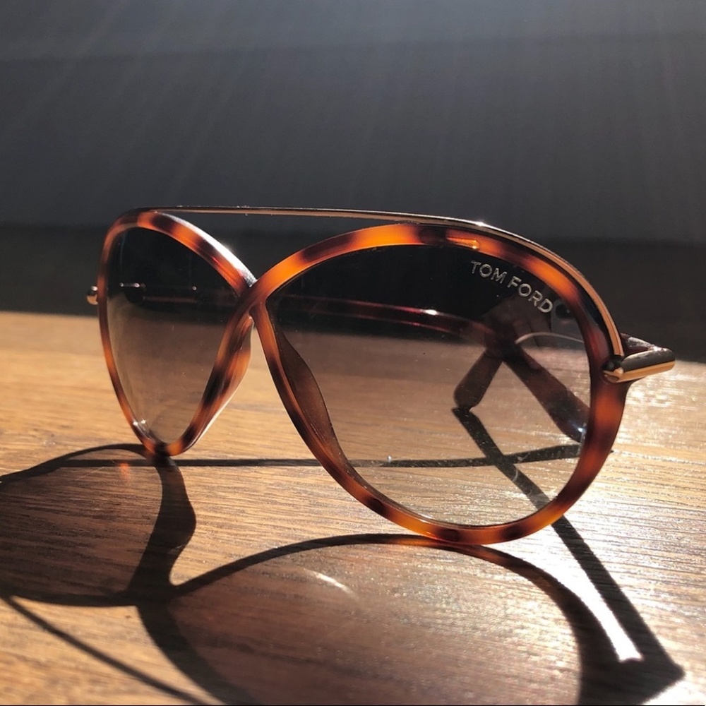 Tom Ford Tortoiseshell Brown Sunglasses